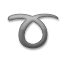➰ Curly Loop Emoji on LG Phones
