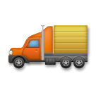 Delivery Truck Emoji on LG Phones