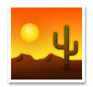 🏜️ Deserto Emoji su LG