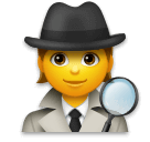 🕵️ Detektiv(in) Emoji auf LG