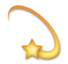💫 Symbol geschweifter Stern Emoji auf LG
