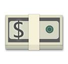 💵 Dollar Banknote Emoji on LG Phones