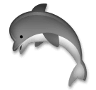 🐬 Delfín Emoji en LG