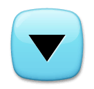 🔽 Nach unten zeigendes Dreieck Emoji auf LG