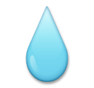 💧 Gota de agua Emoji en LG