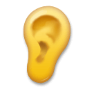 Ear Emoji on LG Phones