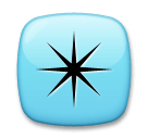 ✴️ Stern mit acht Strahlen Emoji auf LG