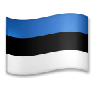 🇪🇪 Bandeira da Estonia Emoji nos LG