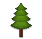 Evergreen Tree Emoji on LG Phones