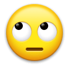 🙄 Cara con los ojos vueltos Emoji en LG
