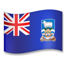 Flag: Falkland Islands Emoji on LG Phones
