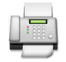 Fax Machine on LG