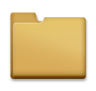 📁 Carpeta de archivos cerrada Emoji en LG