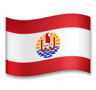 Flagge von Französisch-Polynesien on LG