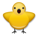 🐥 Front-Facing Baby Chick Emoji on LG Phones