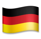 🇩🇪 Bandeira da Alemanha Emoji nos LG