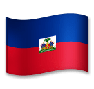 Flagge von Haiti Emoji LG