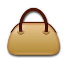 Handbag Emoji on LG Phones