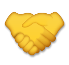 🤝 Apreton de manos Emoji en LG
