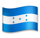 🇭🇳 Флаг Гондураса Эмодзи на телефонах LG
