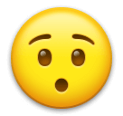 Hushed Face Emoji on LG Phones