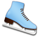 Ice Skate Emoji on LG Phones