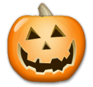 Calabaza de Halloween Emoji LG