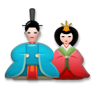 🎎 Japanese Dolls Emoji on LG Phones