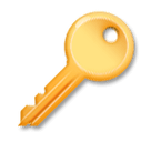 Schlüssel Emoji LG