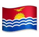 Flag: Kiribati Emoji on LG Phones