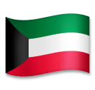 Bandeira do Koweit Emoji LG