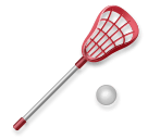 🥍 Mazza e palla da lacrosse Emoji su LG