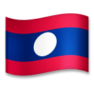 Flagge von Laos Emoji LG