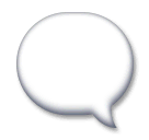🗨️ Bocadillo de habla izquierdo Emoji en LG