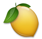 Zitrone Emoji LG