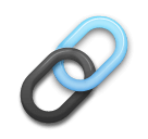 Símbolo de eslabón de cadena Emoji LG
