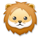 🦁 Muso di leone Emoji su LG