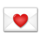 💌 Liebesbrief Emoji auf LG
