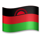 Флаг Малави Эмодзи на телефонах LG