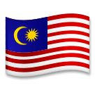 Drapeau de la Malaisie Émoji LG