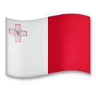 Флаг Мальты Эмодзи на телефонах LG