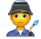 👨‍🏭 Profesional Industrial Hombre Emoji en LG