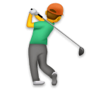 Mężczyzna Grający W Golfa on LG