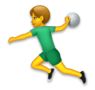 🤾‍♂️ Mann, der Handball spielt Emoji auf LG
