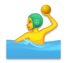 Man Playing Water Polo on LG