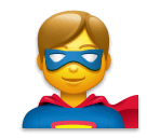 🦸‍♂️ Pahlawan Super Pria Emoji Di Ponsel Lg
