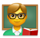 👨‍🏫 Man Teacher Emoji on LG Phones
