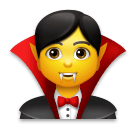 🧛‍♂️ Vampiro Hombre Emoji en LG
