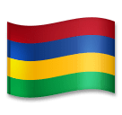 🇲🇺 Флаг Маврикия Эмодзи на телефонах LG