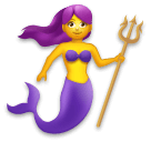 🧜‍♀️ Meerjungfrau Emoji auf LG